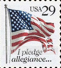 PLEDGE OF ALLEGIANCE, Booklet stamp