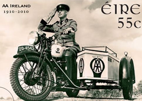 Centenary of AA Ireland - 55c Stamp