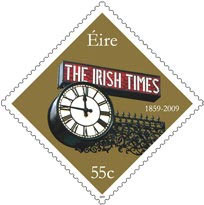 Stamp Marks 150th Anniversary of Irish Times