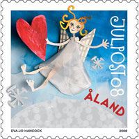 New Christmas stamp from Aland