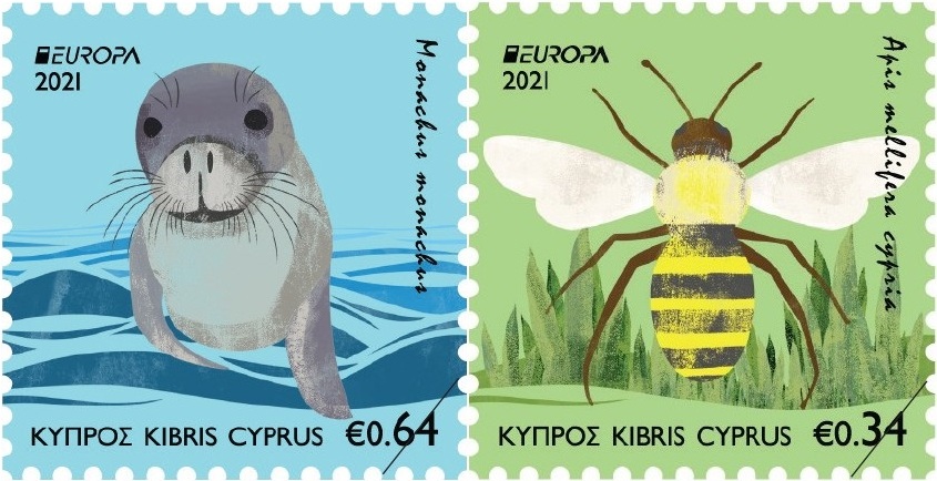 Cyprus Post issued two spectacular EUROPA 2021 stamps!