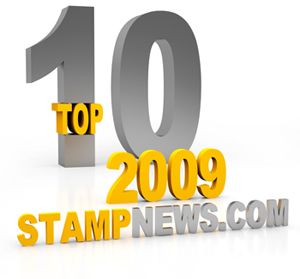 Top 10 most touching stamps of 2009
