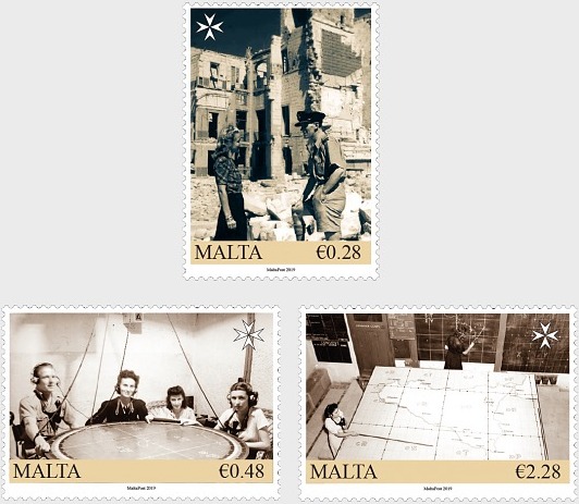 Malta at war – three special stamps released by Malta Post