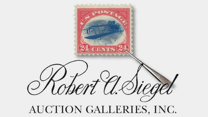 Robert A. Siegel: July 23rd - July 25th, United States Stamps
