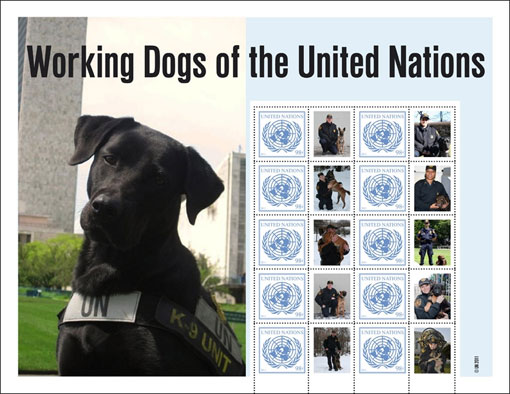 'Working Dogs of the United Nations' Event Sheet