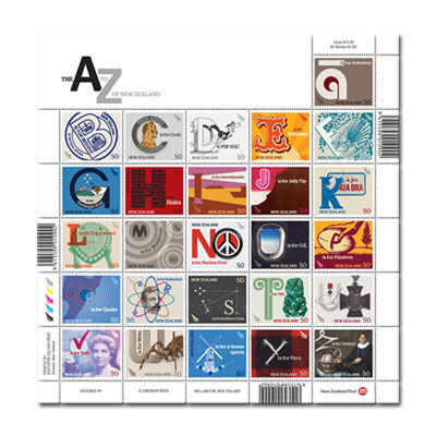 New Zealand to issue alphabet stamps