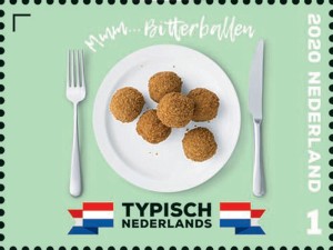 “The Typically Dutch: bitterballen” – a special stamp introduced by PostNL!