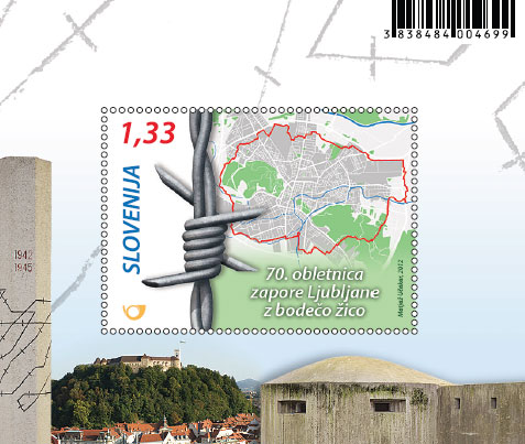 70th Anniversary of the Barbed Wire Fence around Ljubljana