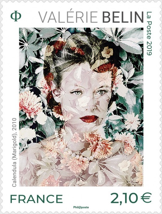 France Post issued a stamp to honour Valérie Belin