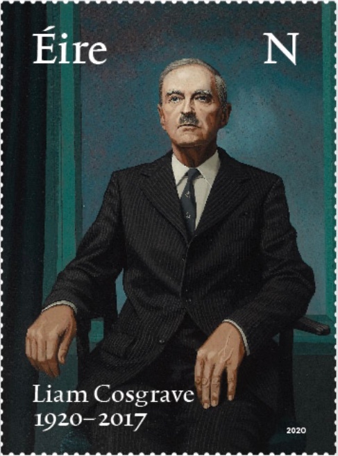An Post devotes its new stamp to Liam Cosgrave!