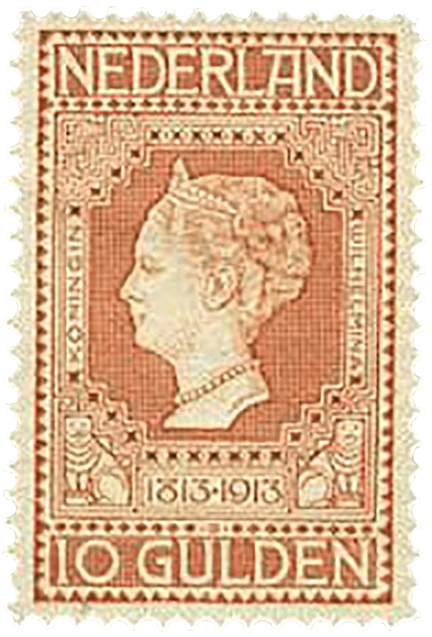 10g Independence Centenary stamp, 1913