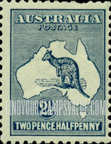 FindYourStampsValue: Kangaroo and Map