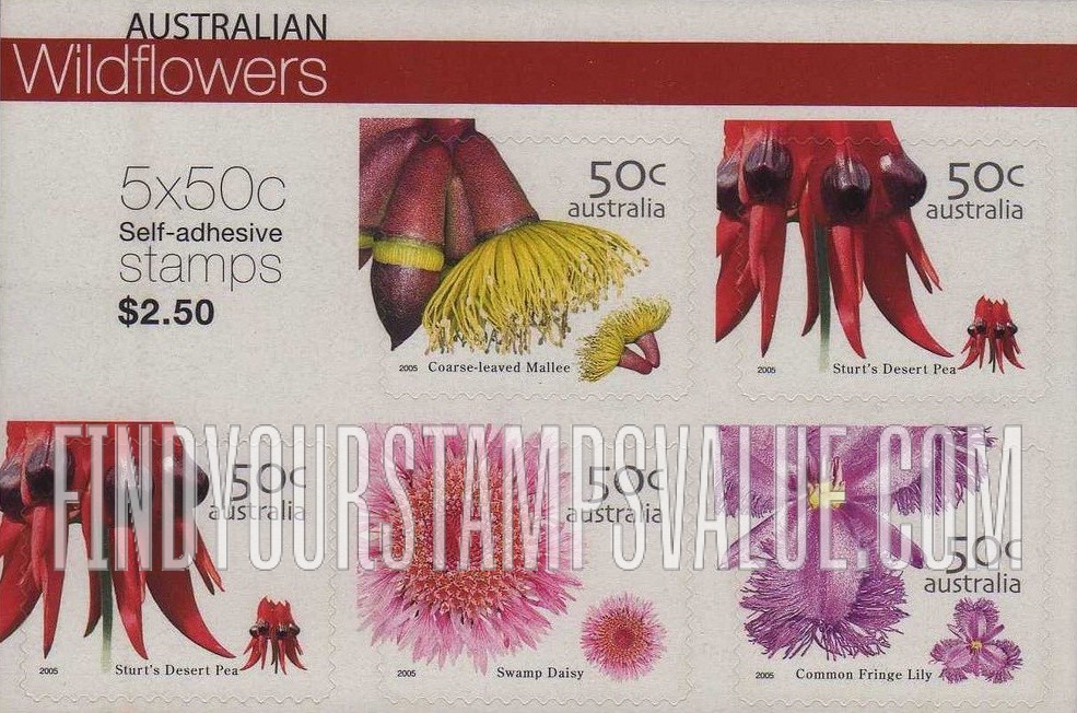 FindYourStampsValue: Wild Flowers