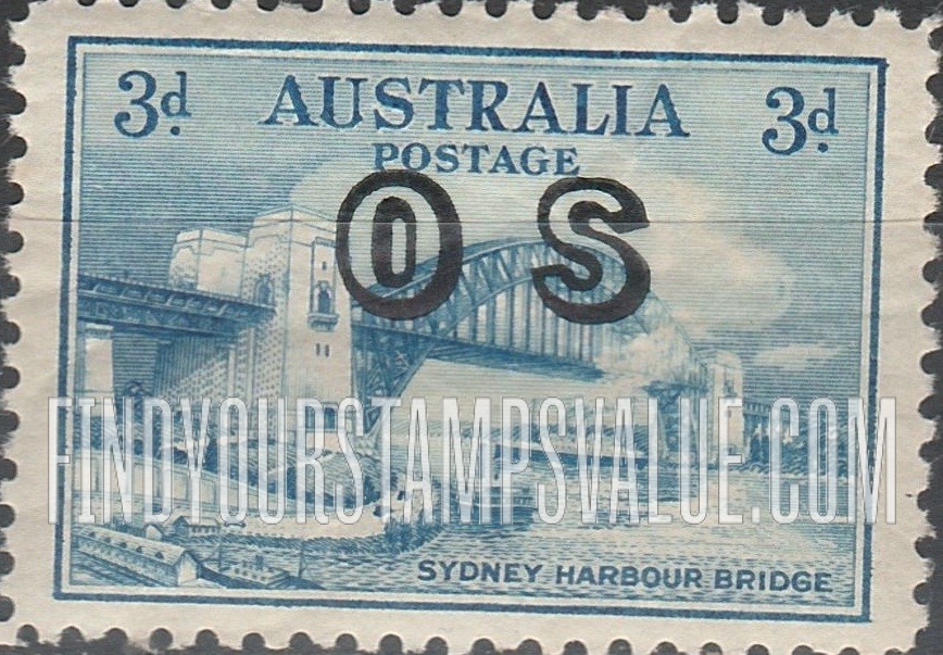 OFFICIAL - Sydney Harbor Bridge: On Regular Issues of 1928-32