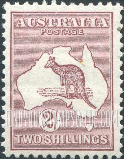 FindYourStampsValue: Kangaroo and Map