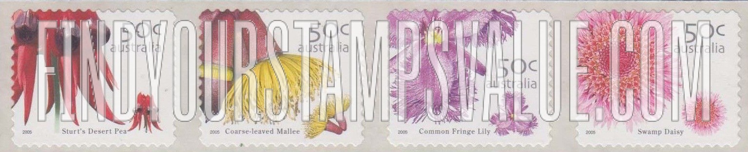 FindYourStampsValue: Wild Flowers