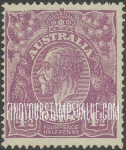 FindYourStampsValue: King George V