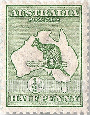 FindYourStampsValue: Kangaroo and Map