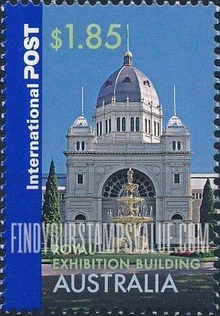 FindYourStampsValue: Royal Exhibition Building, Melbourne