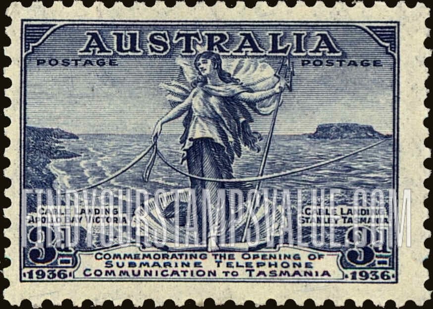 Amphitrite Joining Cables between Australia and Tasmania