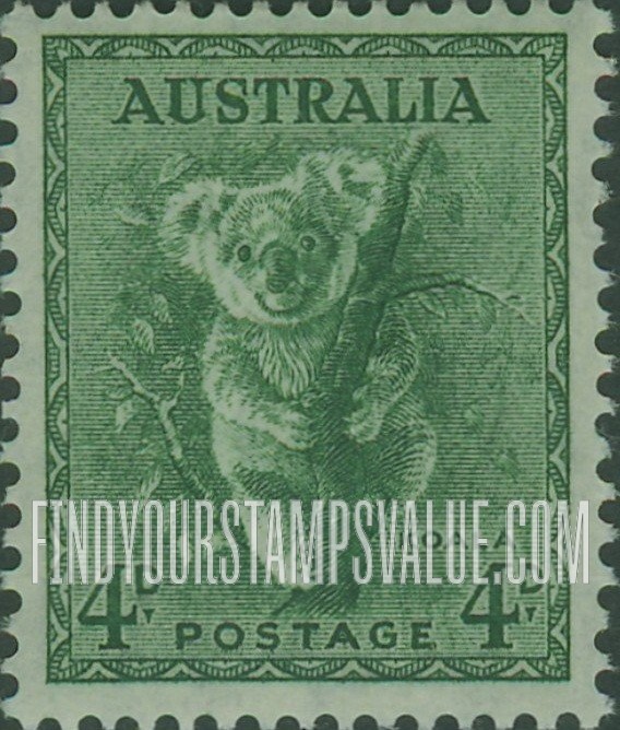 FindYourStampsValue: Koala
