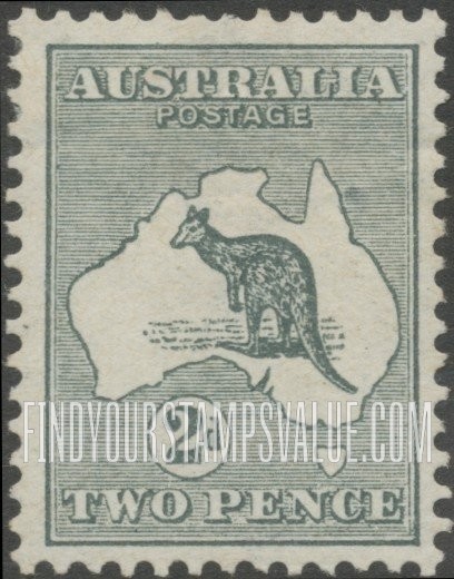FindYourStampsValue: Kangaroo and Map