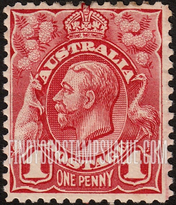 FindYourStampsValue: King George V