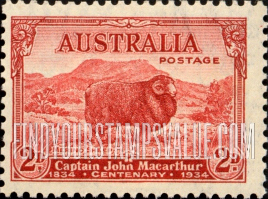 FindYourStampsValue: Merino Sheep