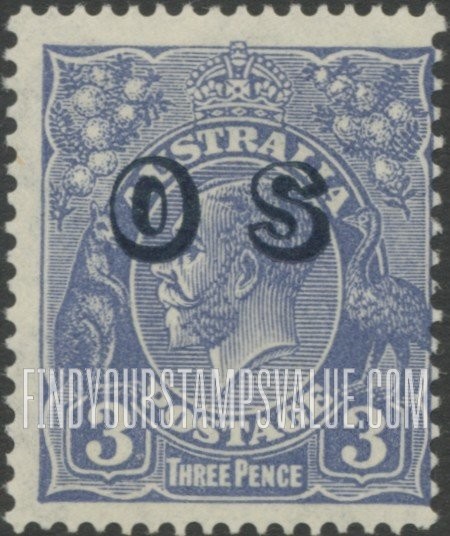 OFFICIAL - King George V: On Regular Issues of 1928-1932