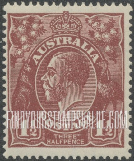 FindYourStampsValue: King George V