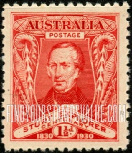 FindYourStampsValue: Captain Charles Sturt