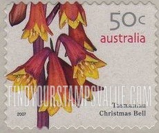 FindYourStampsValue: Flowers: Tasmanian Christmas bell