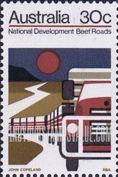 FindYourStampsValue: Truck convoy (beef road)