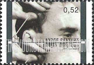 FindYourStampsValue: Scenes From Films By Belgian Directors: The Man Who Had His Hair Cut Short, by André Delvaux