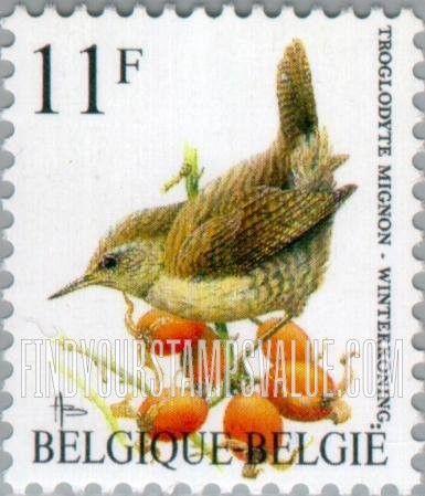 FindYourStampsValue: Bird: Troglodyte mignon