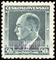 FindYourStampsValue: President Benes: Stamps of 1936-37 Overprinted in Black