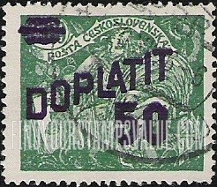 FindYourStampsValue: POSTAGE DUE STAMPS - Agriculture and Science: Violet Surcharge