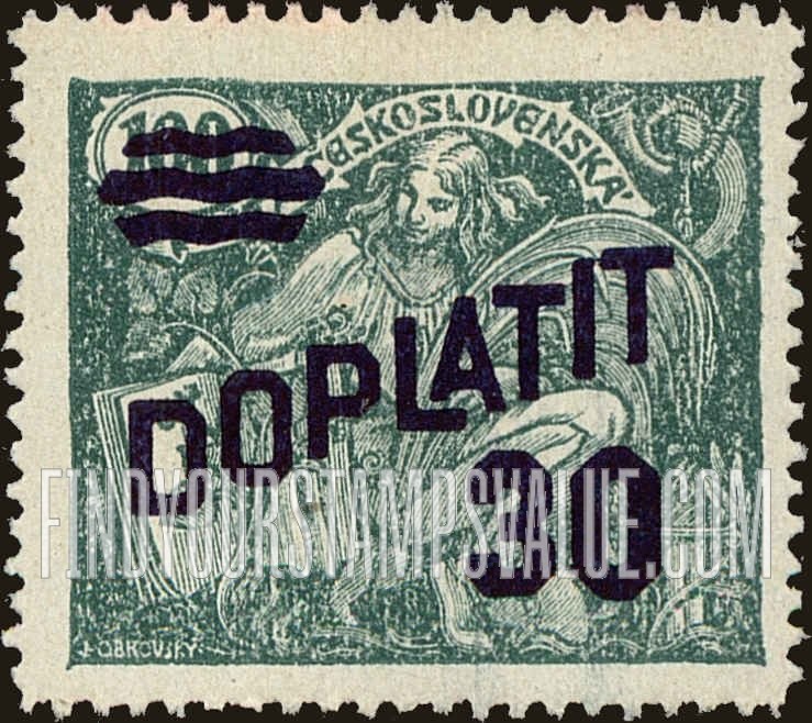 FindYourStampsValue: POSTAGE DUE STAMPS - Agriculture and Science: Violet Surcharge