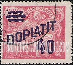 FindYourStampsValue: POSTAGE DUE STAMPS - Agriculture and Science: Violet Surcharge