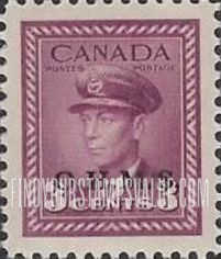 FindYourStampsValue: Official Stamps - King George VI overprinted in black