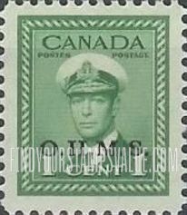 FindYourStampsValue: Official Stamps - King George VI overprinted in black