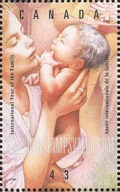 FindYourStampsValue: Mother and infant
