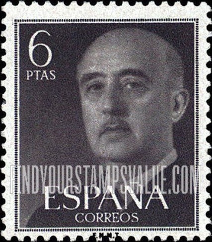 FindYourStampsValue: Gen. Franco