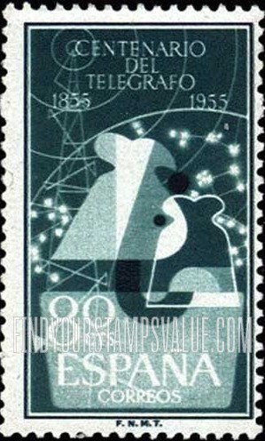 FindYourStampsValue: Symbols of Telegraph and Radio Communication
