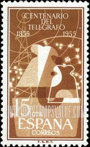 FindYourStampsValue: Symbols of Telegraph and Radio Communication
