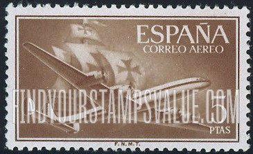 FindYourStampsValue: Air Post: Plane and Caravel