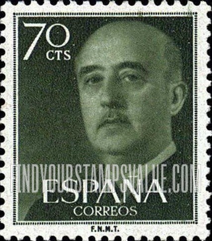 FindYourStampsValue: Gen. Franco