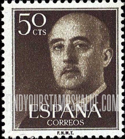 FindYourStampsValue: Gen. Franco