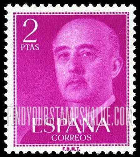 FindYourStampsValue: Gen. Franco