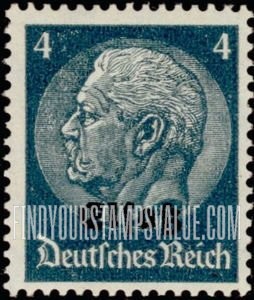 FindYourStampsValue: OCCUPATION - Stamps of Germany 1933-36: Overprinted in Black